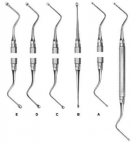 Bone Curette, double-ended